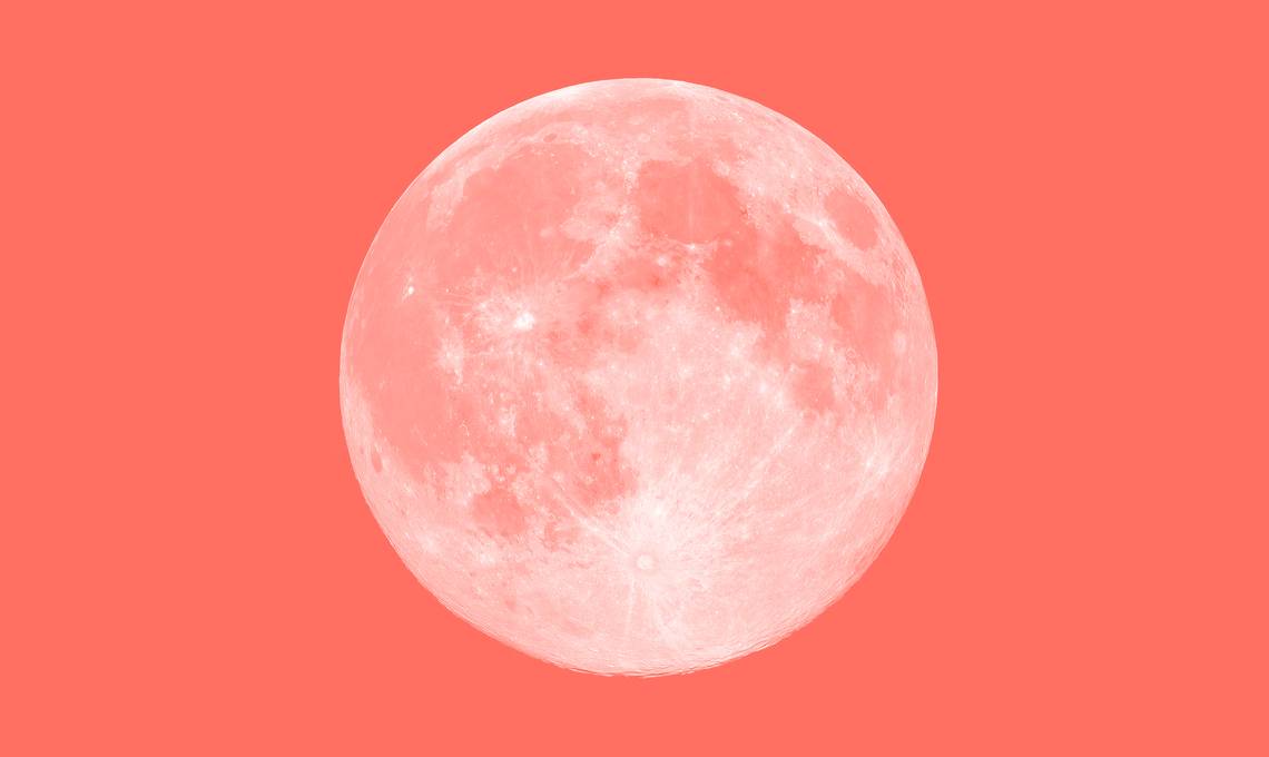 Op 16 april is het roze maan: dit merk je daarvan