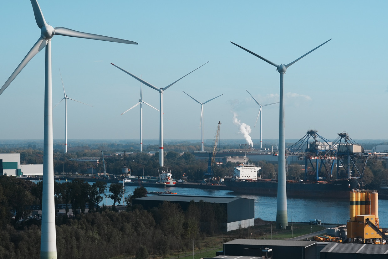 De Gentse haven.  Beeld ID/ Frederiek Vande Velde