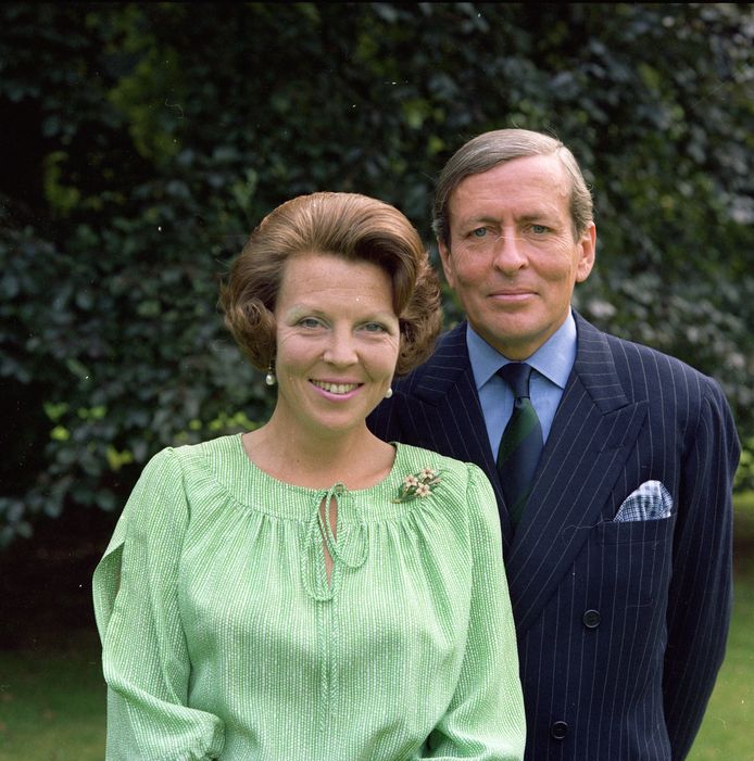 Koningin Beatrix en Prins Claus op Drakensteyn, 1980
