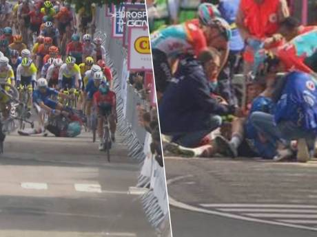 Fracture de la clavicule pour Arnaud De Lie après sa chute lors du sprint inaugural des Quatre Jours de Dunkerque