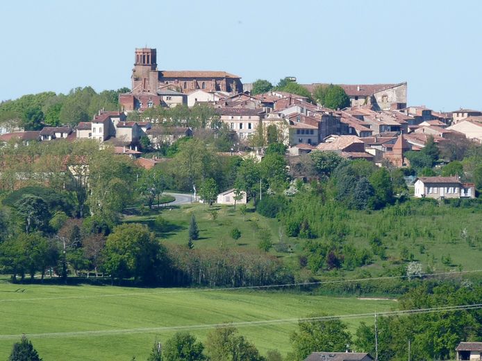 Het Franse dorpje Verfeil, in de buurt van Toulouse.