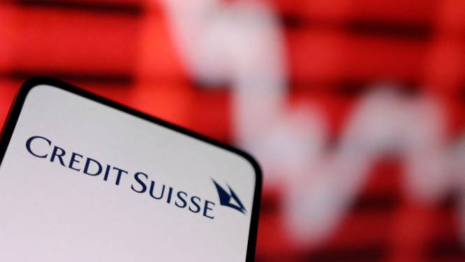 Europese bankaandelen kleuren donkerrood ondanks overname Credit Suisse