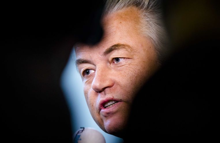 PVV-leider Wilders. Beeld anp