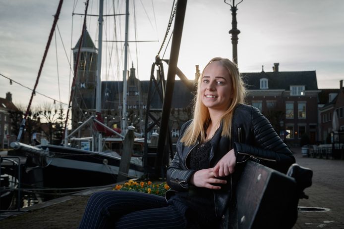 Voor Kelly is de haven in Willemstad hét kenmerk van haar woonplaats.