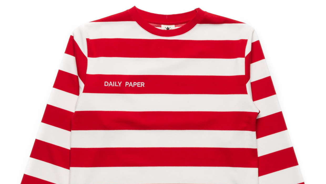 Gestreepte daily paper trui hotsell