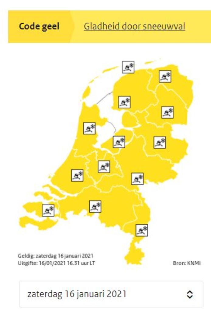 Heel Brabant Kleurt Wit Door Eerste Sneeuw Die Blijft Liggen Code Geel Hele Nacht Van Kracht Bijzonder In De Regio Bndestem Nl