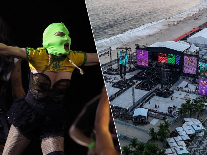 1,5 miljoen mensen zakken af naar Rio de Janeiro voor gratis ‘Celebration’-concert van Madonna