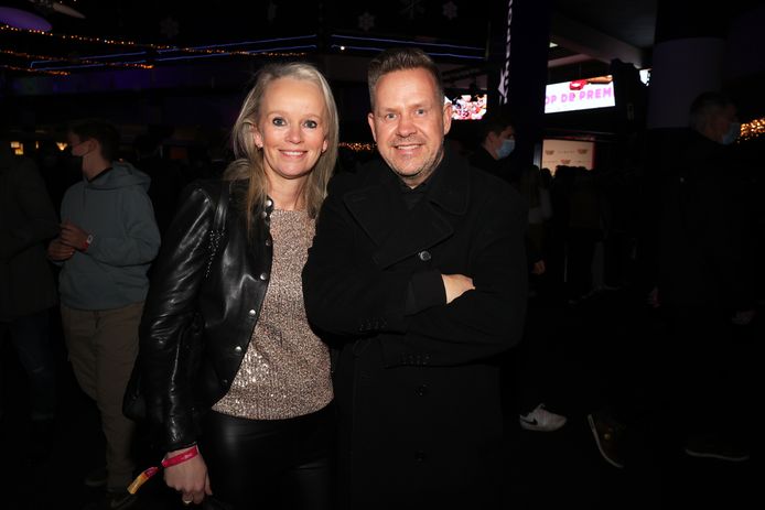 Roger Van Damme met zijn vrouw Cindy.