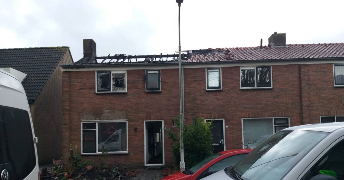 Buren Beatrixstraat Zonnemaire werden wakker van gegil: ‘Ik keek uit het raam en zag vlammen’