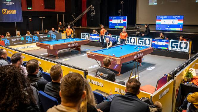 Broers Pongers maken er thrillers van op NK poolbiljart in Heesch: 9-8 en 8-9