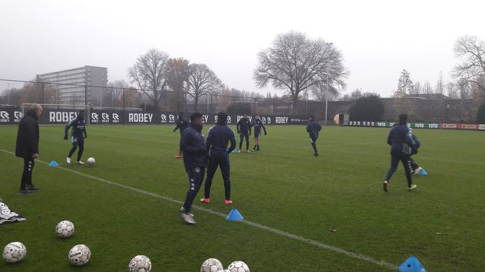 Willem II in de aanloop naar de wedstrijd tegen Fortuna Sittard.