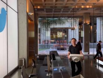 Musk noemt zich nu ‘Chief Twit’ en loopt met wastafel hoofdkantoor Twitter binnen