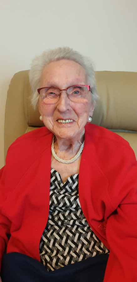 Thelma Rootsaert is 105.