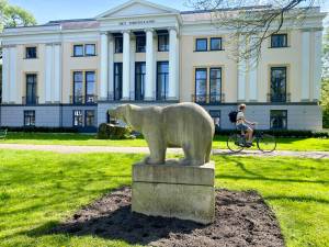 Daarom staat er een beeld van een ijsbeer in Utrecht Oost