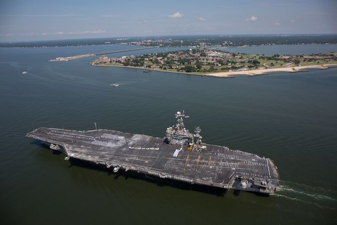 Het Amerikaans vliegdekschip USS Harry S. Truman zal deelnemen aan de oefeningen.