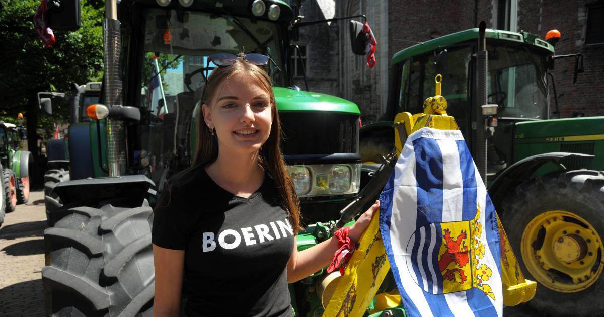 Ook Tessa (20) uit Lewedorp wil graag nog boer kunnen worden