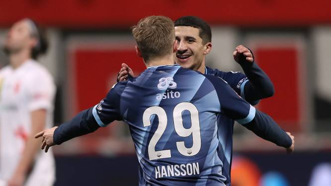 Matchwinnaar Anas Ouahim over zege Heracles: ‘Als het voetballend niet lukt, moet je terug naar de basis: keihard werken’