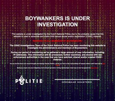 Politie haalt website met kinderporno uit de lucht, man uit Halderberge aangehouden