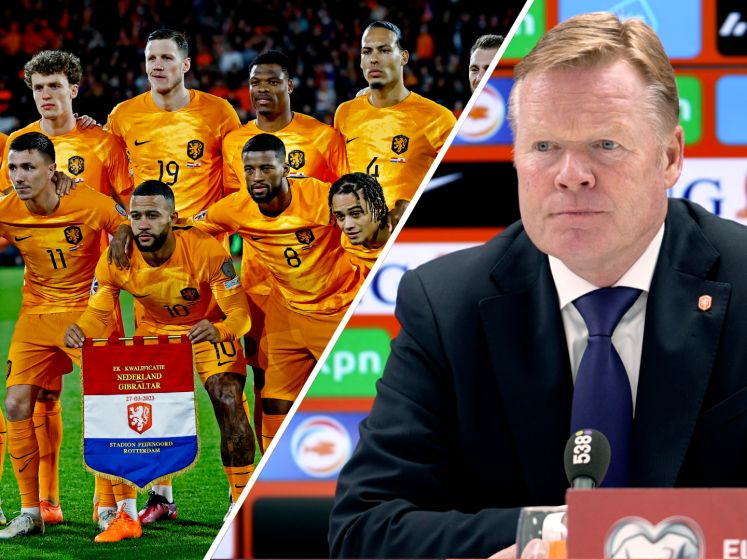 Koeman ontevreden over week van Oranje: 'Was een kloteweek'