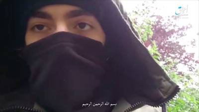 IS verspreidt videoboodschap van vermeende aanslagpleger Parijs