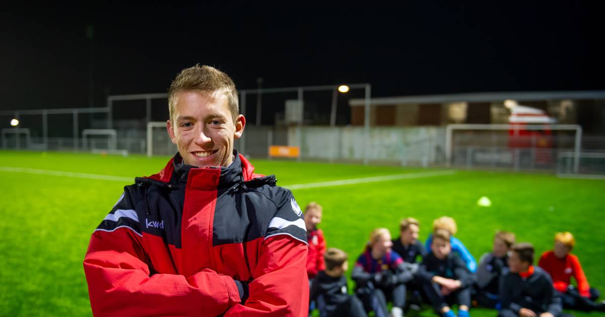 Jongeling Raymon Spierdijk (19) belangrijk in opmars van Ammerstol