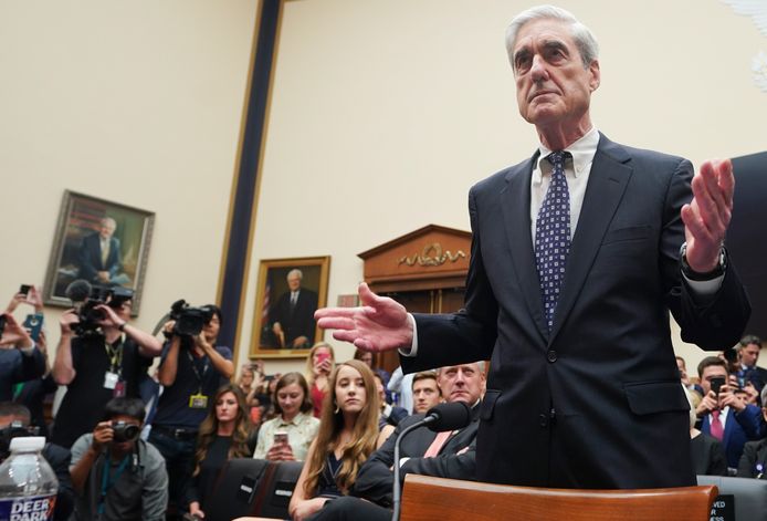 Speciaal aanklager Robert Mueller onderzocht de inmenging van de Russen tijdens de presidentscampagne van 2016.