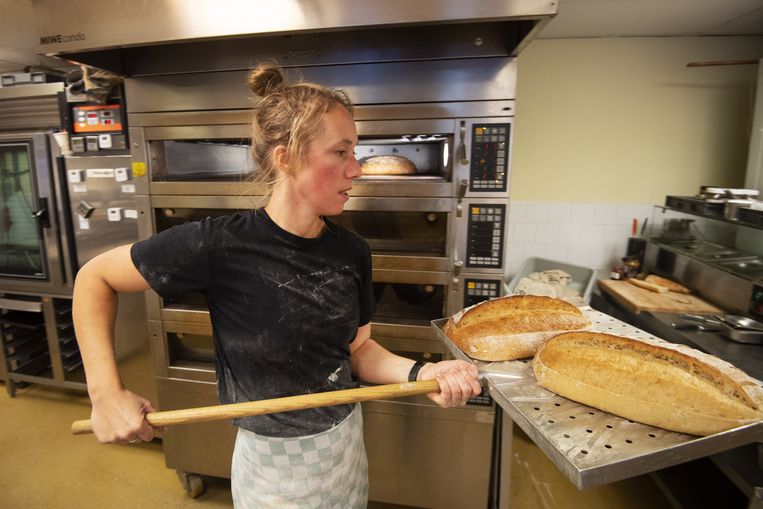  Bakkerij 1Hoog in Beverwijk.  Beeld ANP /  Olaf Kraak