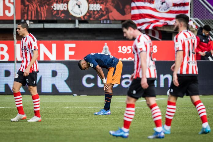 Willem II treurt na de nederlaag bij Sparta Rotterdam.