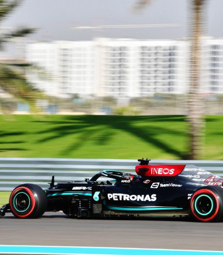 Hamilton envoie un signal à Verstappen aux essais à Abou Dhabi