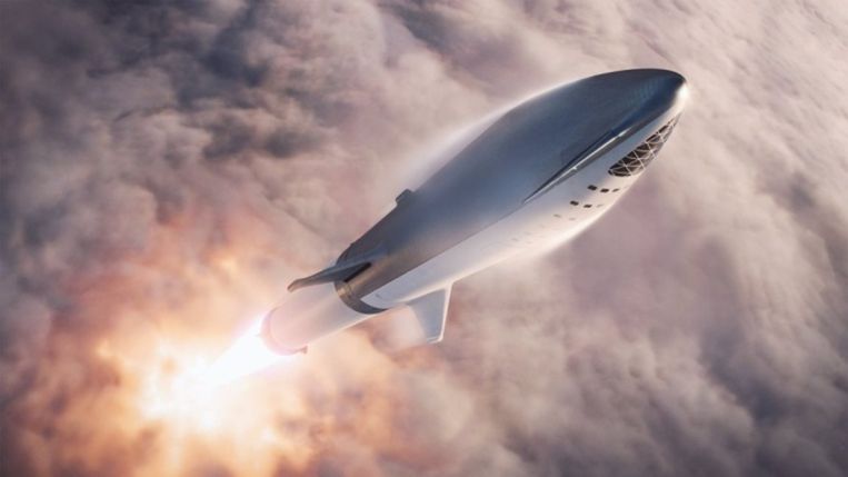 De Spaceship van SpaceX