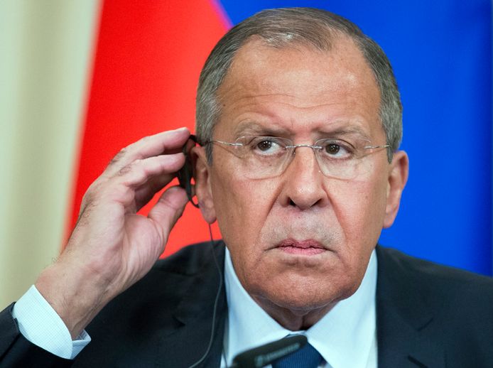 De Russische minister van Buitenlandse Zaken Sergej Lavrov herhaalde nogmaals dat de beschuldigingen tegen zijn land niet kloppen.