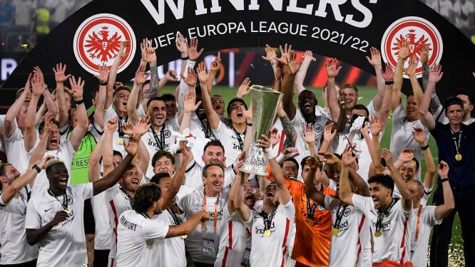 Eintracht Frankfurt wint Europa League na penalties van het Schotse Rangers F.C.