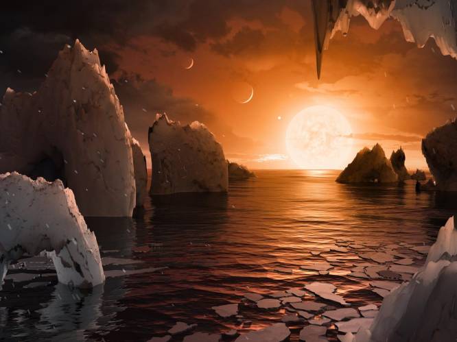 Belgische wetenschappers: "Er is leven mogelijk op planeten TRAPPIST-1"