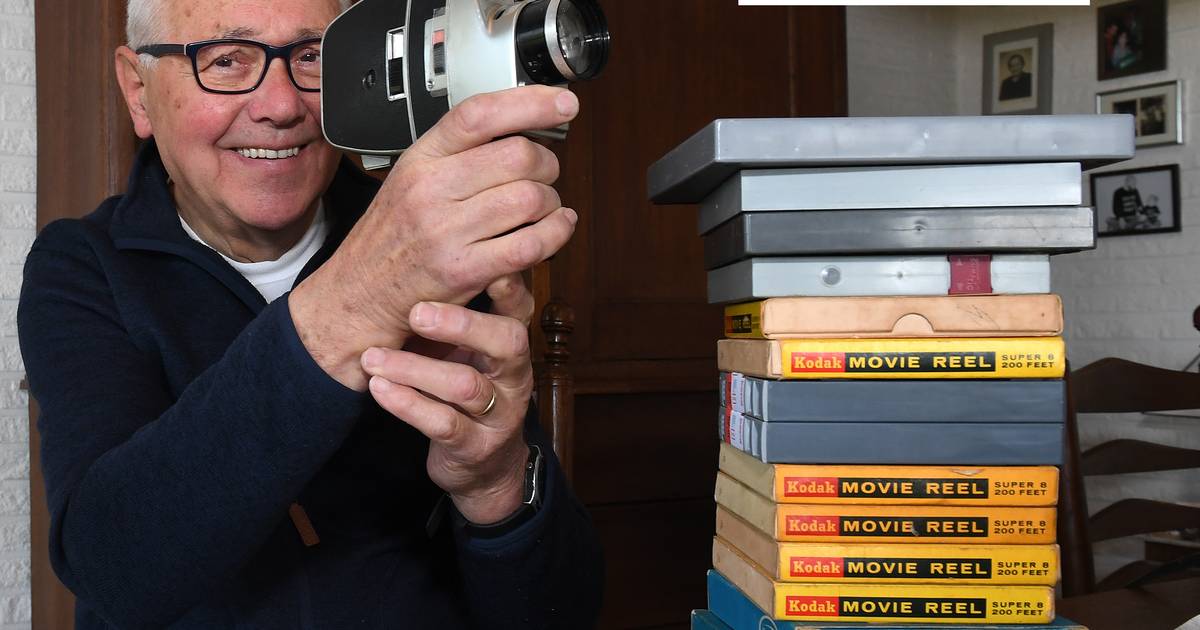 Theo kan eindelijk zijn oude super 8-films weer bekijken, dankzij een oproep: ‘Ik ben er zó blij mee