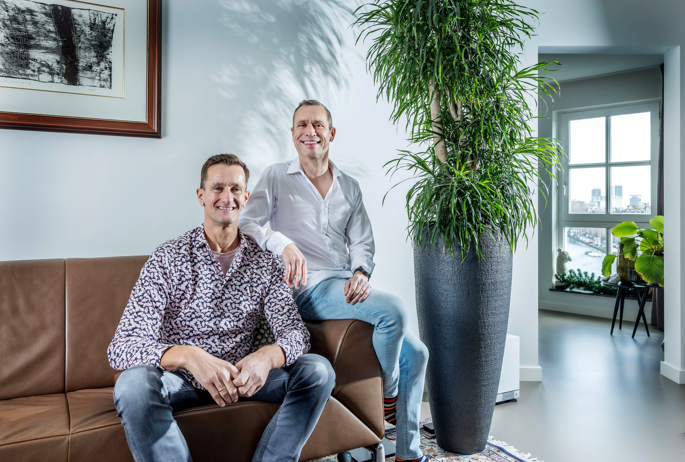 Marcel (links) en Ruud.