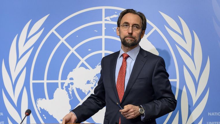 Chef mensenrechten Zeid Ra'ad al-Hussein Beeld anp