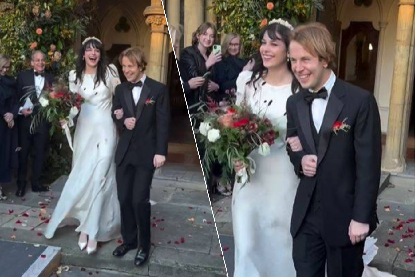Britse zanger Tom Odell in intieme kring getrouwd met 10 jaar jongere ...