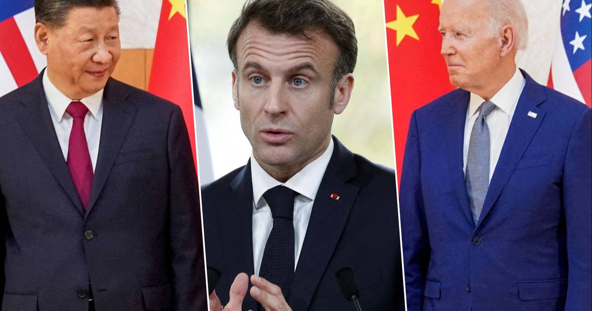 Macron: l’Europa non dovrebbe seguire l’America o la Cina |  al di fuori