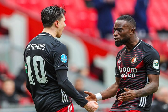 Berghuis (l) en Geertruida.