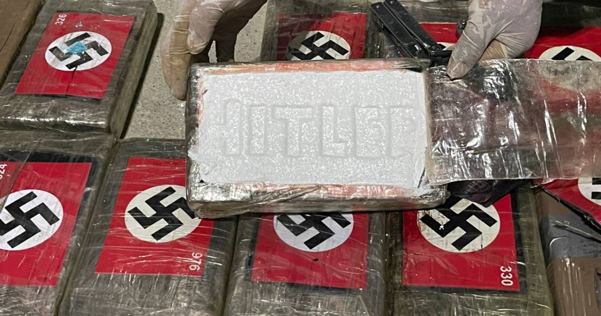 La police péruvienne saisit une cargaison de cocaïne « nazie » en route vers la Belgique |  À l’étranger