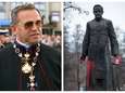 Neergehaald standbeeld van Poolse priester, verdacht van kindermisbruik, staat opnieuw recht