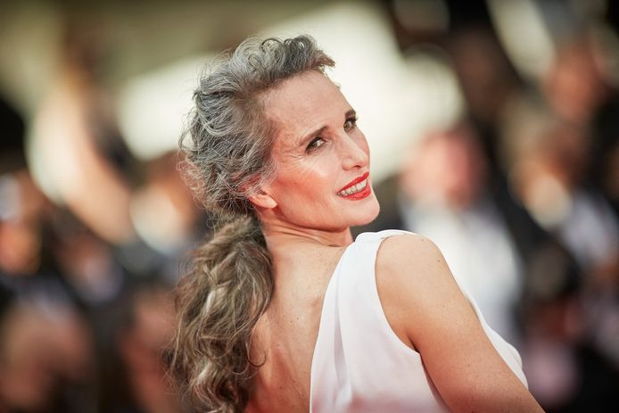 Andie MacDowell à Cannes