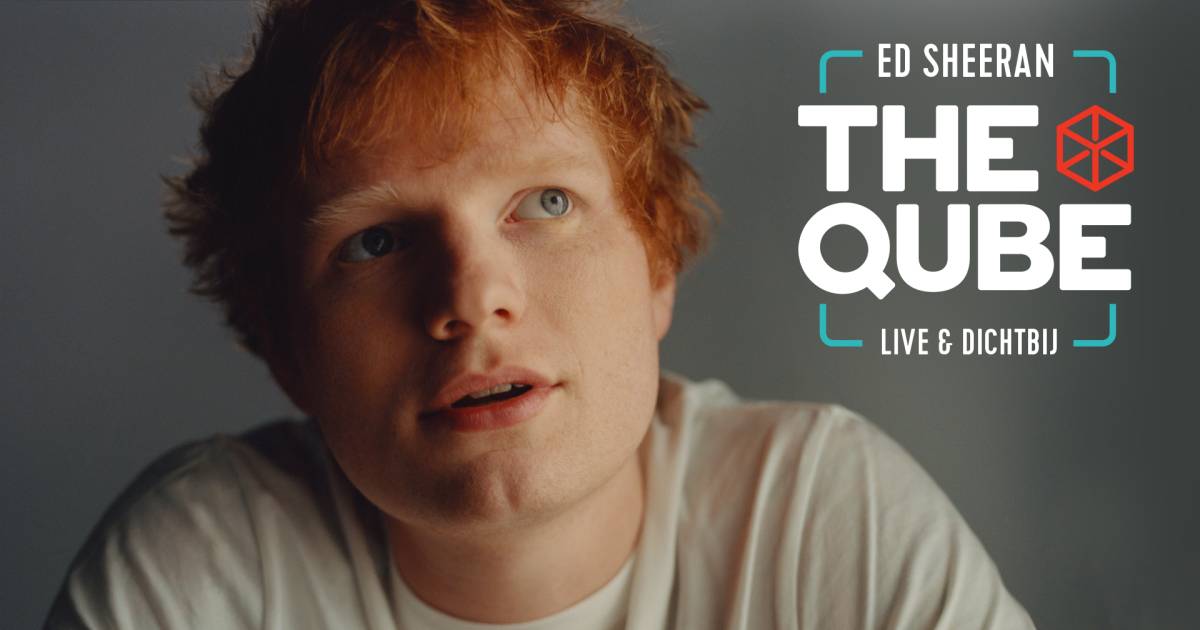 Ed Sheeran returns to the Qube of Qmusic after almost 10 years |  show