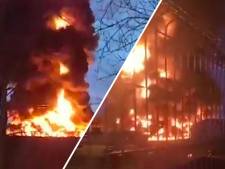 VIDEO | Enorme vlammenzee na Oekraïense droneaanval op Rusland