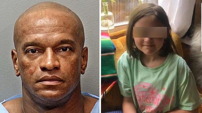 Michael Webb (51) is veroordeeld tot levenslang voor de ontvoering van het achtjarig meisje. Haar naam is niet vrijgegeven. De politie verspreidde tijdens de opsporing deze (nu onherkenbare) foto.