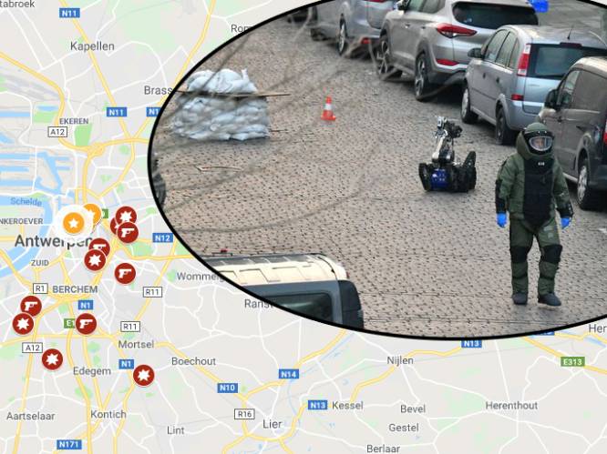 IN KAART. Nieuwste granaataanval is laatste in rij van tientallen aanslagen in Antwerpen
