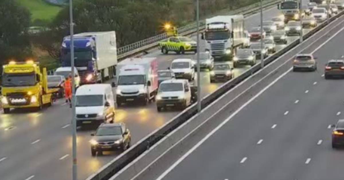 Drukke ochtendspits: flinke vertraging op A1 bij Deventer en op A28 bij Nijkerk na ongevallen.