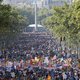 Half miljoen mensen op betoging tegen terreur in Barcelona
