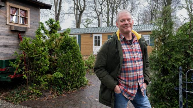Wim Kuipers heeft alles: privacy, mooie natuur en een sfeervol huisje