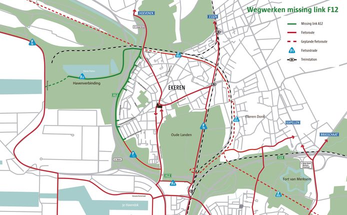 Dankzij het nieuwe fietspad kunnen buurtbewoners zich sneller en veiliger richting Antwerpen verplaatsen.
